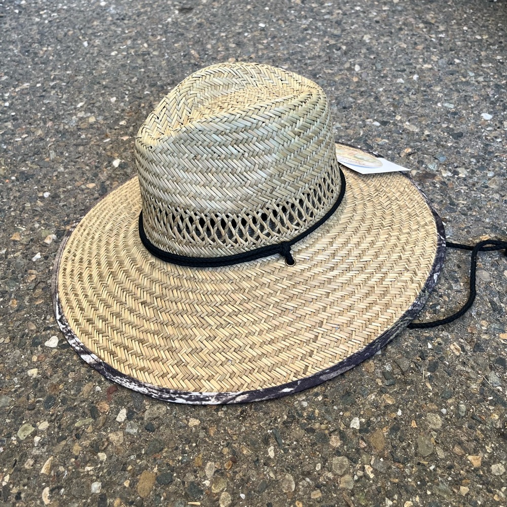 Santa Barbara Safari/Rush Forest Camo Woven Hat
